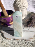 Caribbean Calcite Tower #1 | Crystal Karma by Trina