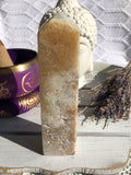 Caribbean Calcite Tower #2 | Crystal Karma by Trina