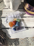 Tumble Stone Set - 7 Chakra  - Crystals for Chakra Alignment | Crystal Karma by Trina