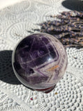 Chevron Amethyst Sphere #2 | Crystal Karma by Trina