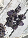 Chevron Amethyst Tumbles Medium | Crystal Karma by Trina