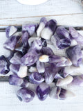 Chevron Amethyst Tumbles Small | Crystal Karma by Trina