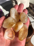 Citrine Tumbles Large | Crystal Karma by Trina