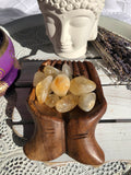 Citrine Tumbles Large | Crystal Karma by Trina