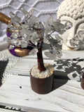 Clear Quartz Crystal Gemstone Fairy Tree - Crystal Karma By Trina