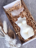 Clear Quartz Goddess Candle Box | Crystal Karma by Trina