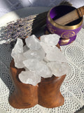 Clear Quartz Rough Crystal Medium