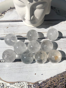 Clear Quartz Sphere 3.5cm