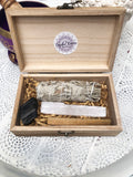 Smudge Kit Sage Selenite Palo Santo Tourmaline Love - Crystal Karma by Trina