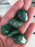 Green Aventurine Tumbles | Crystal Karma by Trina