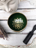 Heart Chakra Singing Bowl - Green 7.5cm Gift Set | Crystal Karma by Trina