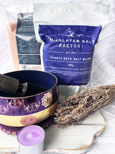 Himalayan Blended Bath Salt Sets - Sports | Crystal Karma by Trina