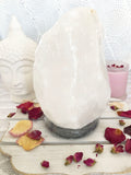 Himalayan Salt Lamp White | Crystal Karma by Trina