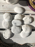 Howlite Worry Stones | Crystal Karma by Trina