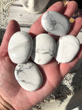 Howlite Worry Stones | Crystal Karma by Trina