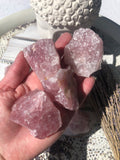 Lavender Rose Quartz Rough - Medium | Crystal Karma by Trina