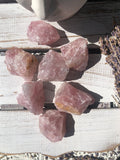 Lavender Rose Quartz Rough - Small | Crystal Karma by Trina