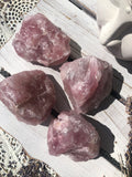 Lavender Rose Quartz Rough - X Large  | Crystal Karma by Trina