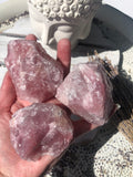 Lavender Rose Quartz Rough - X Large  | Crystal Karma by Trina