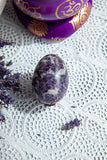 Lepidolite Egg - Brazil - Crystal Karma By Trina