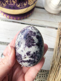 Lepidolite Egg - Brazil - Crystal Karma By Trina