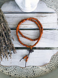 Buddhist Mala Beads 108 Bead | Crystal Karma by Trina