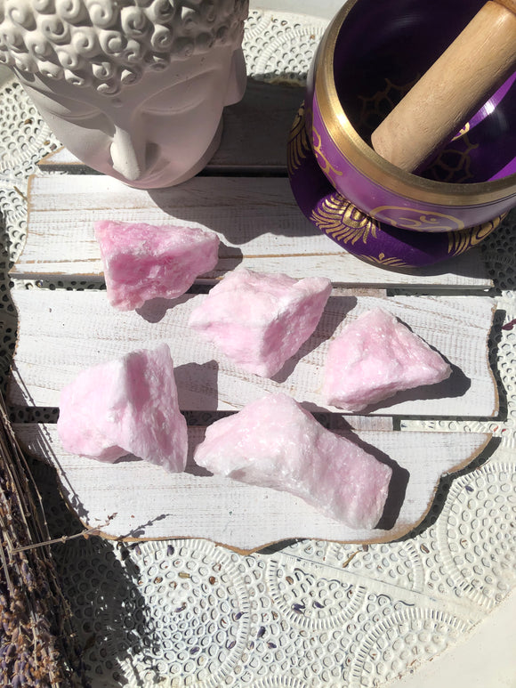 Mangano Calcite Rough Medium | Crystal Karma by Trina