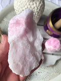 Pink Mangano Calcite Rough X-Large | Crystal Karma by Trina