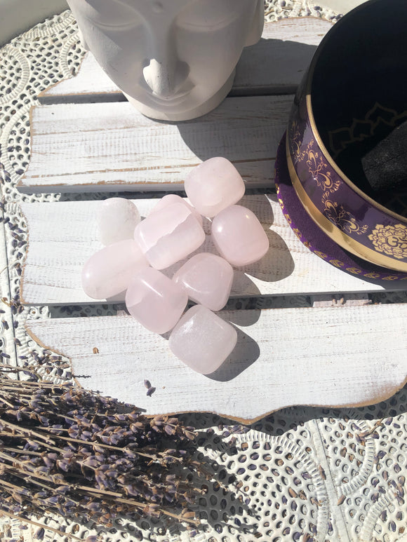 Mangano Calcite Tumbles Small | Crystal Karma by Trina