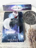 Moon Lovers Set #6 Moonology Book Moonology Oracle Cards Selenite Puffy Moon Clear Quartz Sphere on Stand and more | Crystal Karma by Trina