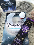 Moon Lovers Bundle #8 Moonology Book Oracle Cards Selenite Moons - Crystal Karma By Trina