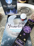 Moon Lovers Bundle #8 Moonology Book Oracle Cards Selenite Moons - Crystal Karma By Trina