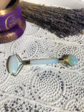 Crystal Facial Rollers - Opalite with Gold Plated Trim