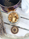 Organic Goodness Palo Santo & Cedar Smudge Resin 40gm | Crystal Karma by Trina
