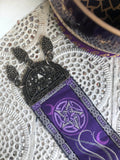 Purple Pentacle Wall Hanging Alter Decor