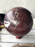 Red Onyx Sphere 15cm | Crystal Karma by Trina