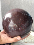 Red Onyx Sphere 15cm | Crystal Karma by Trina