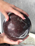 Red Onyx Sphere 15cm | Crystal Karma by Trina