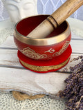 Root Chakra Singing Bowl Red | Crystal Karma by Trina