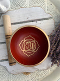 Root Chakra Singing Bowl Red | Crystal Karma by Trina