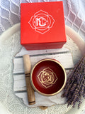 Root Chakra Singing Bowl Red | Crystal Karma by Trina