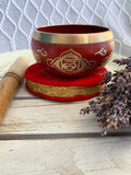 Root Chakra Singing Bowl Red | Crystal Karma by Trina