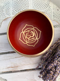 Root Chakra Singing Bowl Red | Crystal Karma by Trina