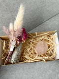 Rose Quartz Floral Smudge Box #2 | Crystal Karma by Trina
