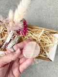 Rose Quartz Floral Smudge Box #2 | Crystal Karma by Trina