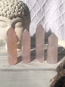 Rose Quartz Generator - Medium | Crystal Karma by Trina