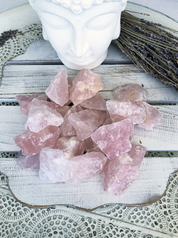 Rose Quartz Roughs X Small | Crystal Karma by Trina