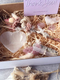 Rose Quartz Self Love Deluxe Smudge Box #3 | Crystal Karma by Trina 