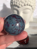 Ruby Kyanite Sphere #2 | Crystal Karma by Trina