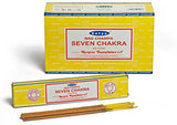 Satya Seven Chakras Incense Sticks | Crystal Karma by Trina